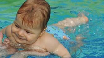 Kinderschwimmen gegen Haltungsschäden